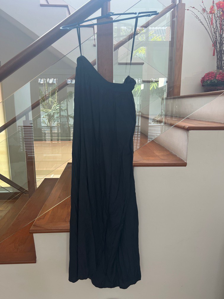 Love Bonito Navy Flowy Maxi Skirt, Women's Fashion, Bottoms, Skirts on