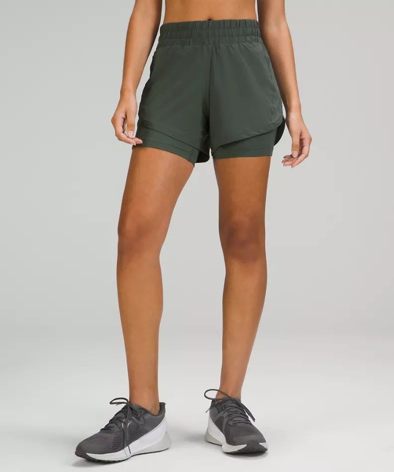 4)(6) Lululemon NWT Track That High-Rise Short 3 - Dramatic