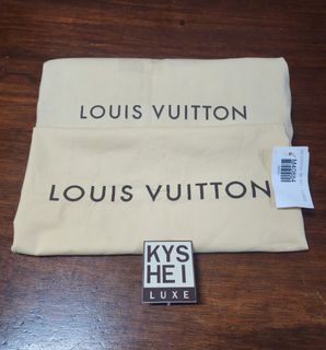 Authentic Louis Vuitton dust bag 13x22 inches, Luxury, Bags & Wallets on  Carousell