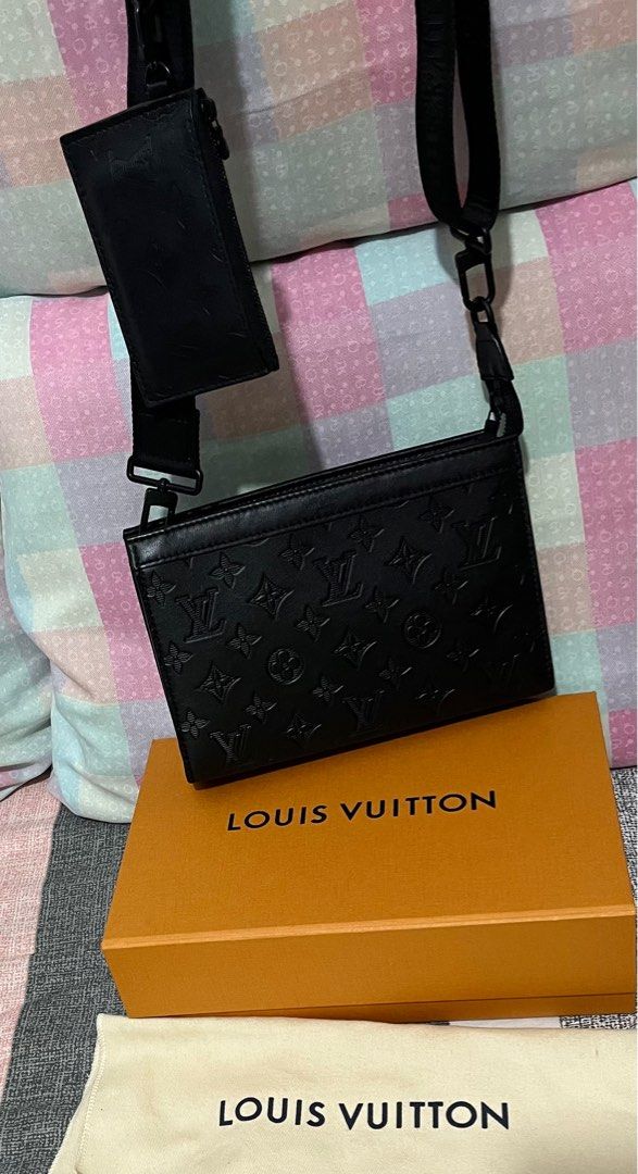 Louis Vuitton Gaston Wearable Wallet - Close Up, HD Quiet Luxury Visual