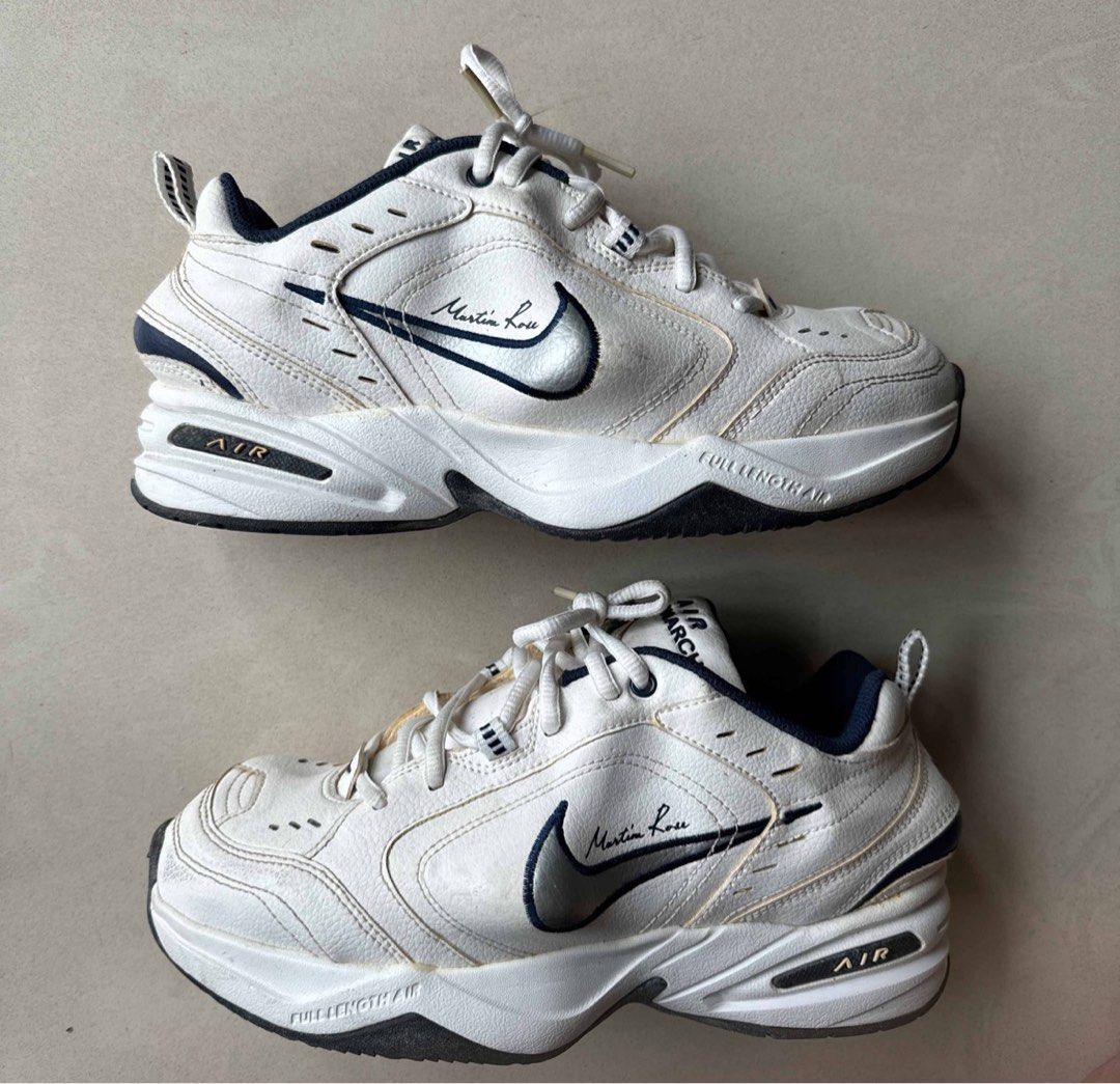 Nike Martine Rose x Air Monarch IV 'White Navy