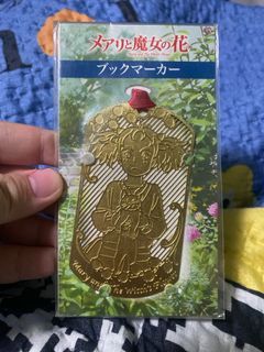 Mary and the Witch’s Flower Metal Bookmark Official Studio Ghibli Merch
