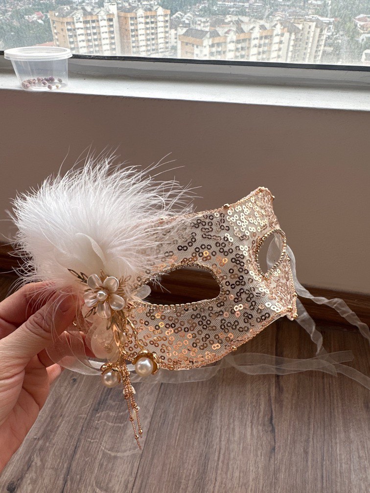 Masquerade party mask, Women's Fashion, Watches & Accessories, Other