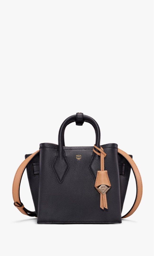 Medium Neo Milla Park Avenue Leather Tote In Black