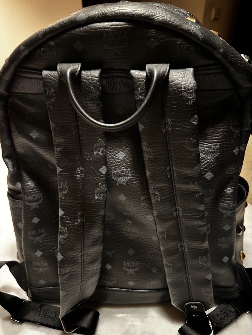 MCM Backpack (Large), Luxury, Bags & Wallets on Carousell