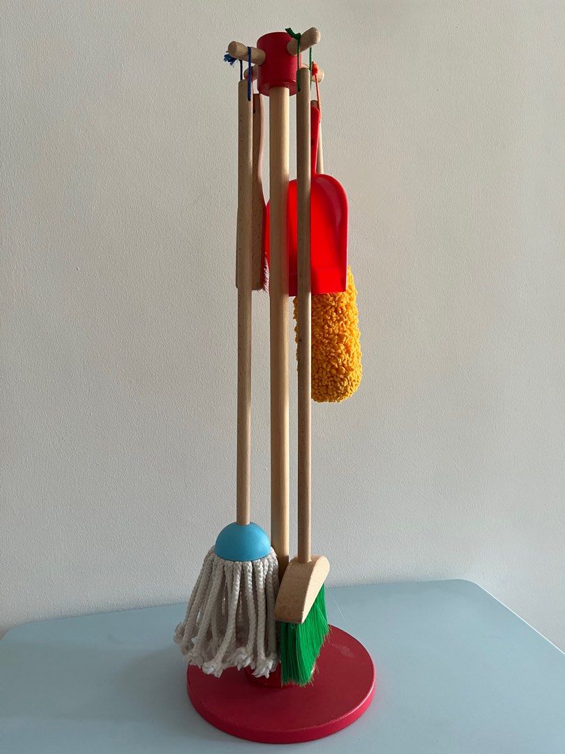 Melissa and doug dust sweep mop sales
