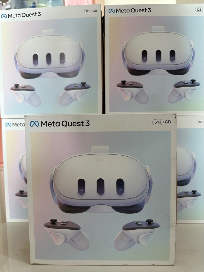 現貨Meta Quest 3S 128g Quest3 512gb。送大量85折遊戲links! 另