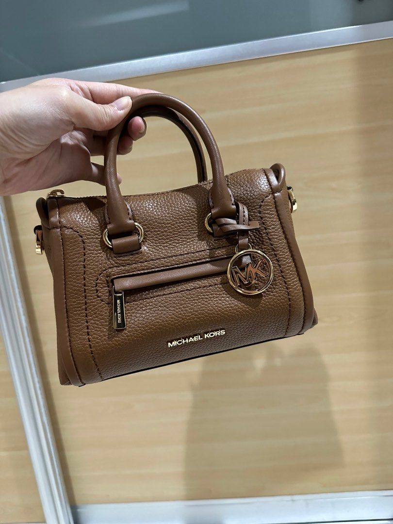 Michael Kors Carine XS in Luggage Brown Luxury Bags Wallets