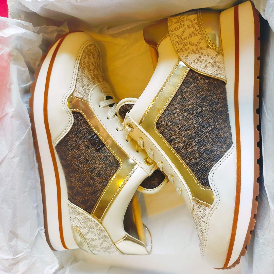 Michael kors top sneakers mens yellow