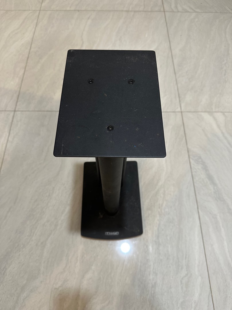 2 x MISSION STANCETTE II (BLACK), SPEAKER STANDS, BOOKSHELF STANDS