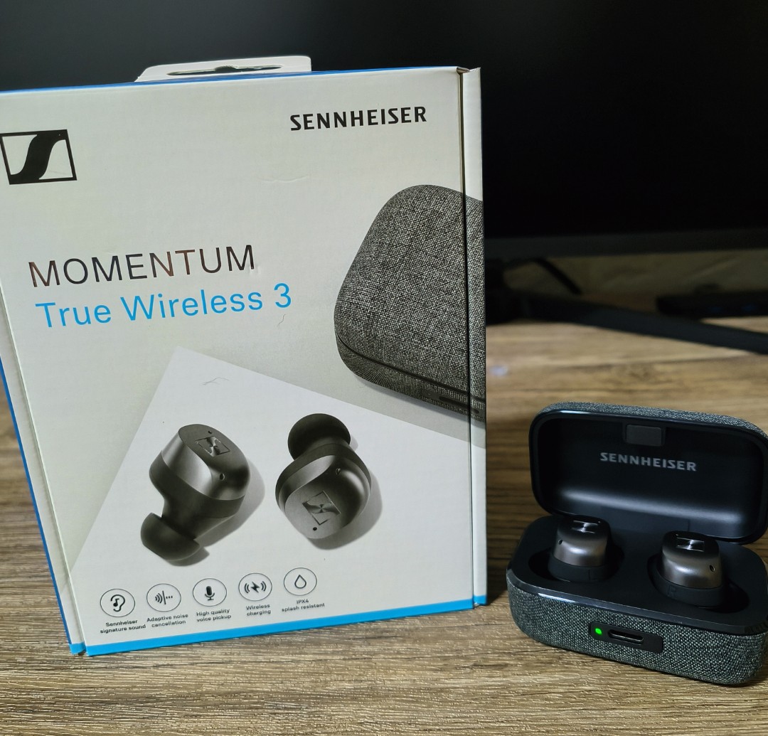 Sennheiser MOMENTUM True Wireless 3 earbuds (Graphite), Audio