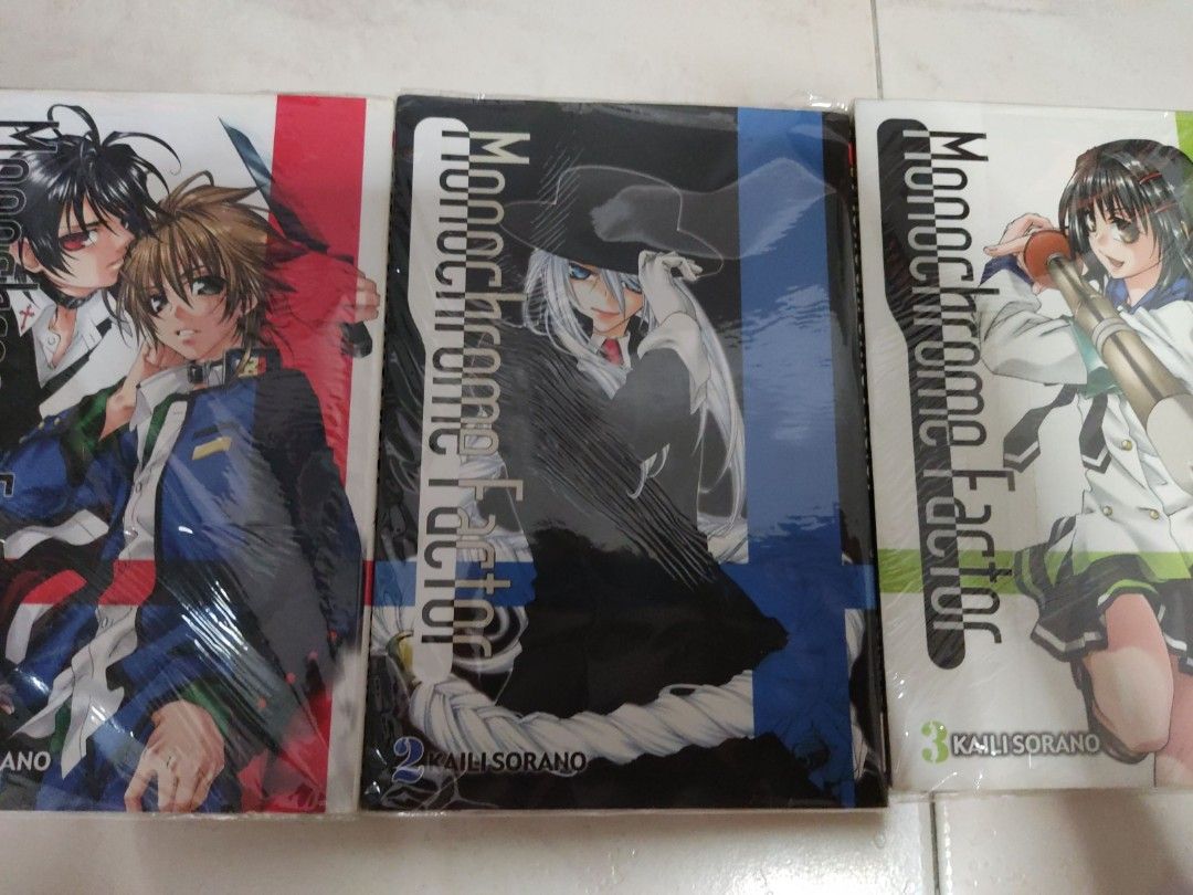 Monochrome Factor by Kaili Sorano Manga 1-3 English Set, Hobbies & Toys,  Books & Magazines, Comics & Manga on Carousell