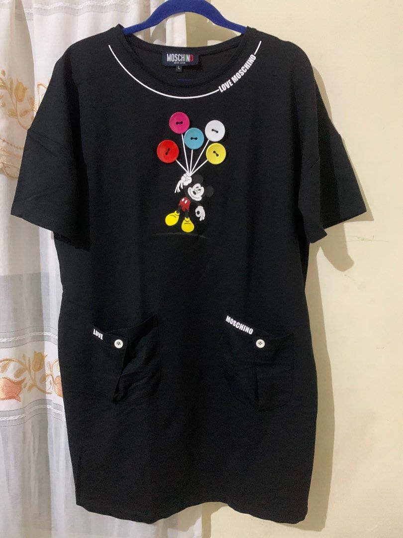 Moschino mickey mouse dress store