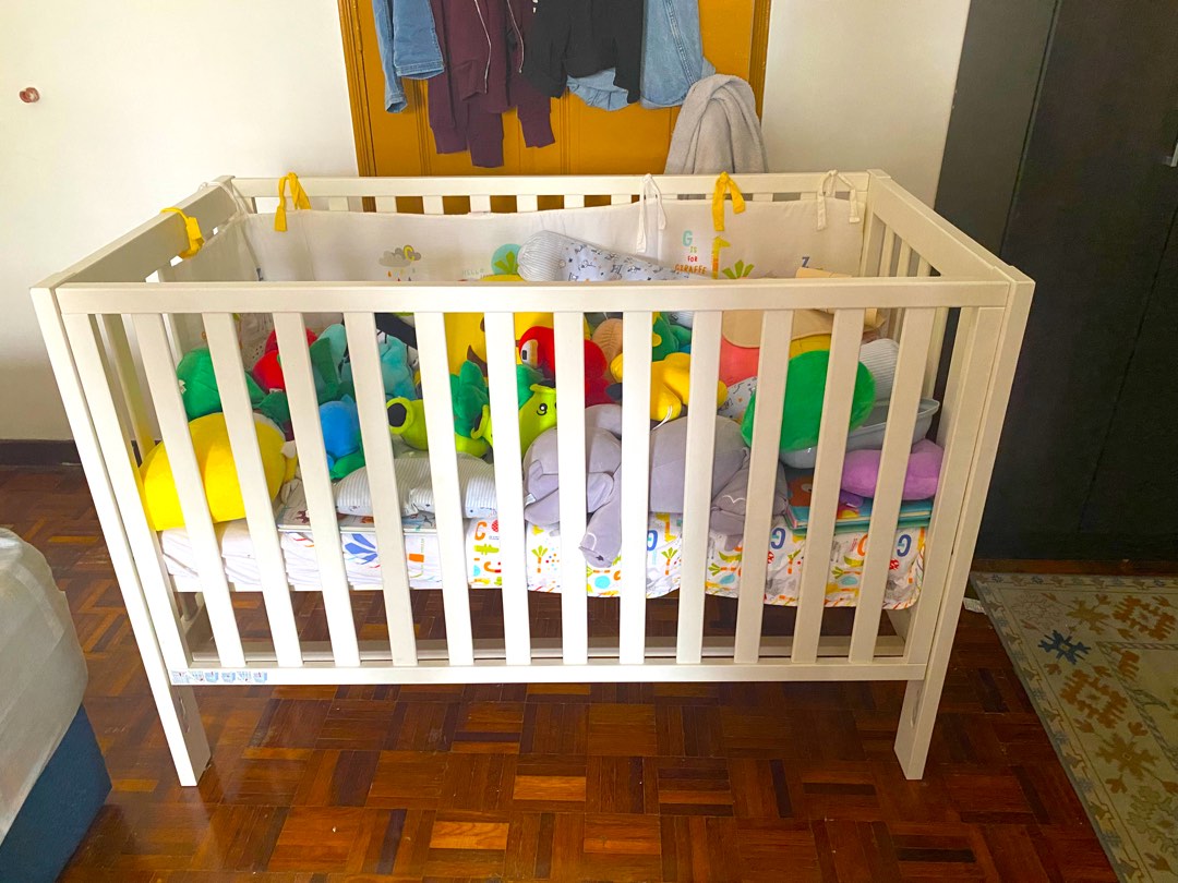 Mothercare baby cot and mattress, Babies & Kids, Baby Nursery & Kids