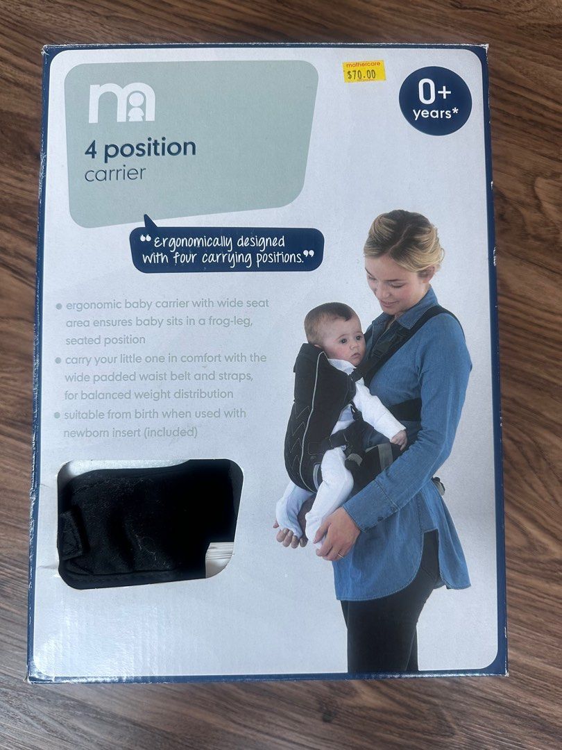 Mothercare 4 in clearance 1 baby carrier instructions