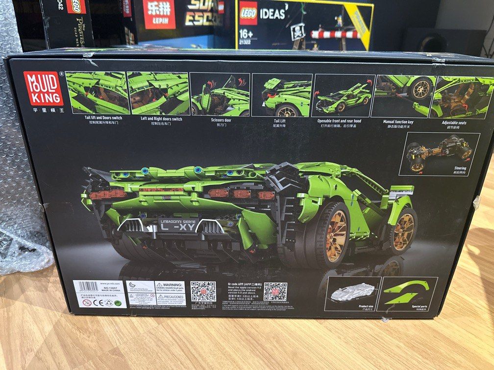 Mould King 13057 Lamborghini Sian Hobbies Toys Toys Games on Carousell