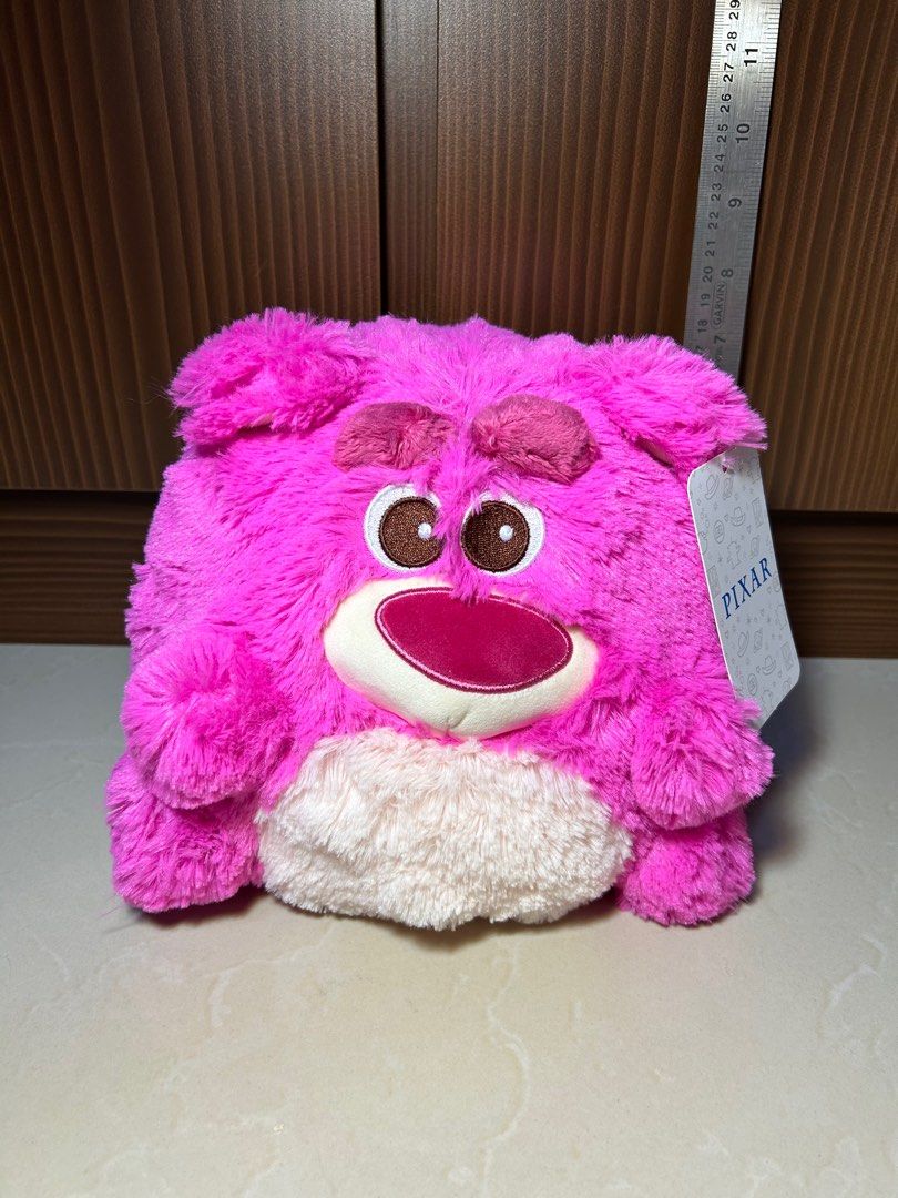 (NEW, 20cm) Suntoys Disney Pixar Fluffy Collection Lotso Bear 8" Soft