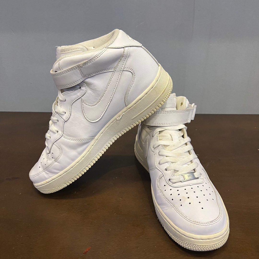 Nike air force one 82 white shoes sneakers, Men's Fashion, Footwear,  Sneakers on Carousell