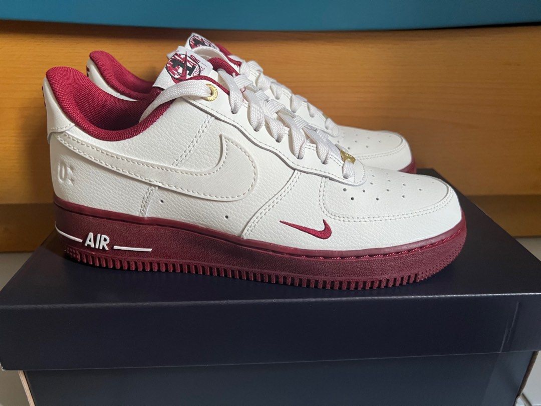 Nike Air Force 1 Low '07 SE 40th Anniversary Edition Sail Team Red