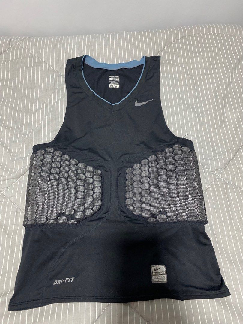 Nike Pro Combat Padded Compression Tank Top / Sando, Men's Fashion,  Activewear on Carousell