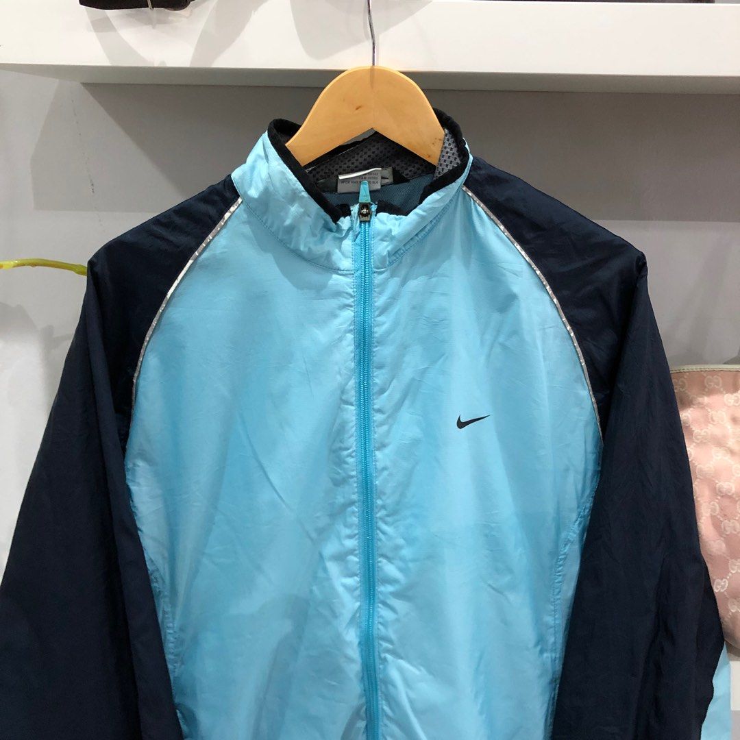 Nike baby blue windbreaker online