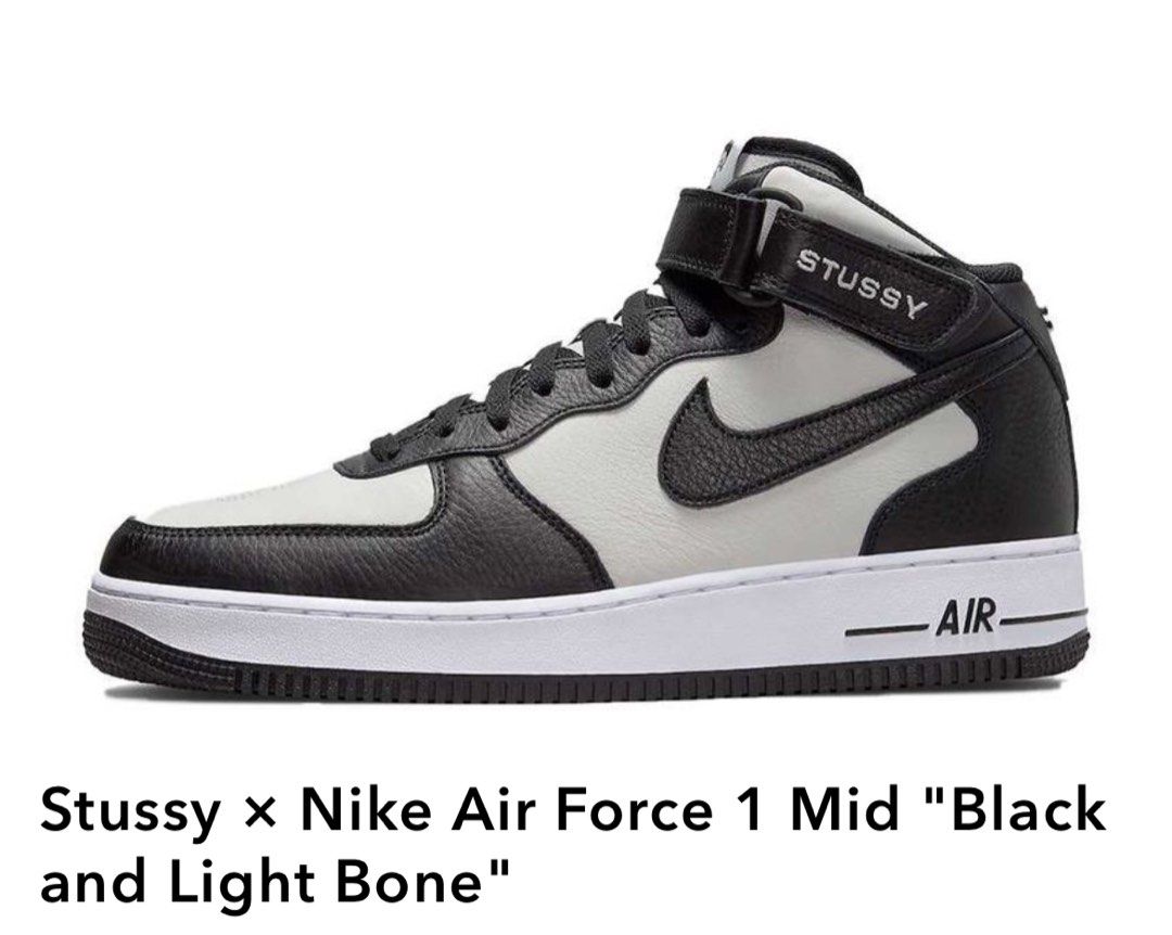 Air force one mid black white online