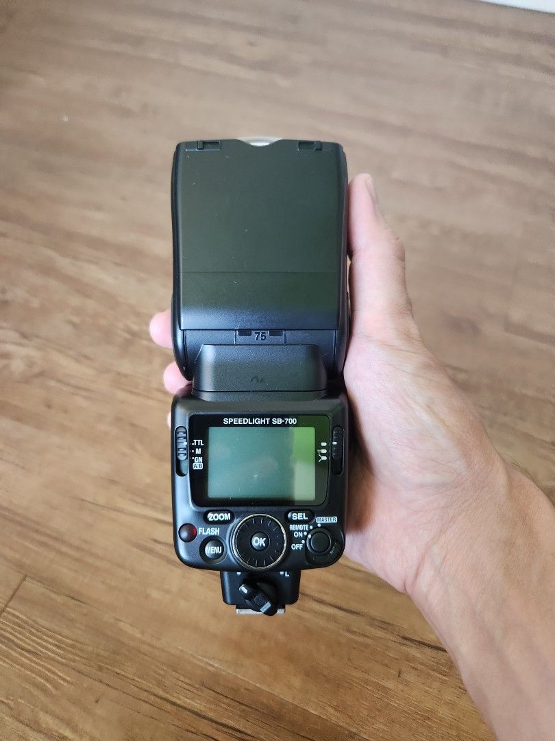 Nikon external flash, Photography, Cameras on Carousell