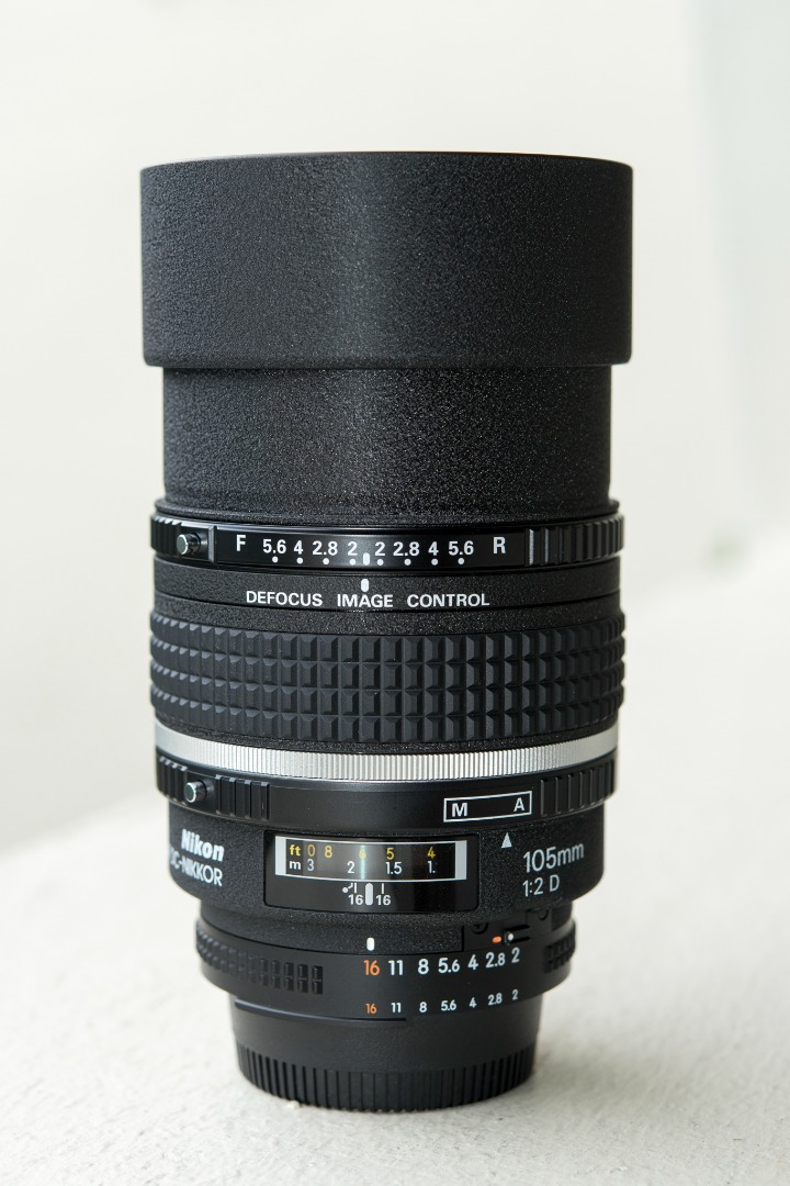 Nikon ニコン AF DC-NIKKOR 105mm F2 D - レンズ(単焦点)
