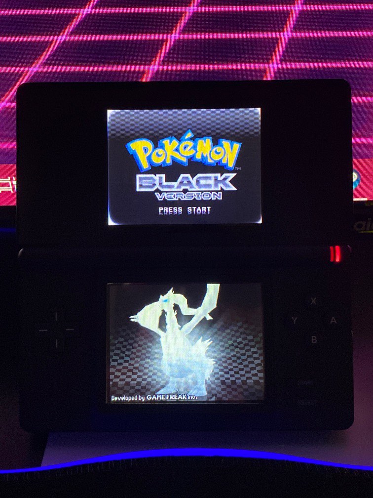 Pokemon black 2 ds lite sale