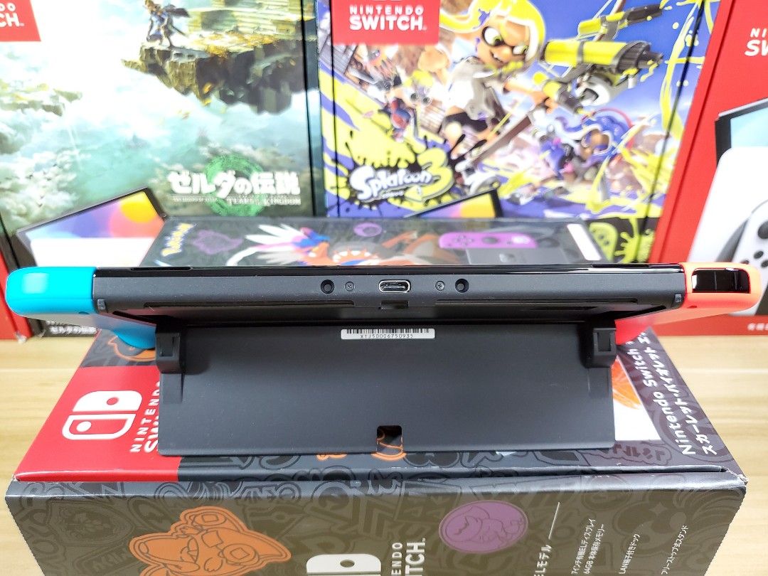 全新原裝正版Nintendo Switch OLED遊戲主機100%保證原廠原封原包裝盒未