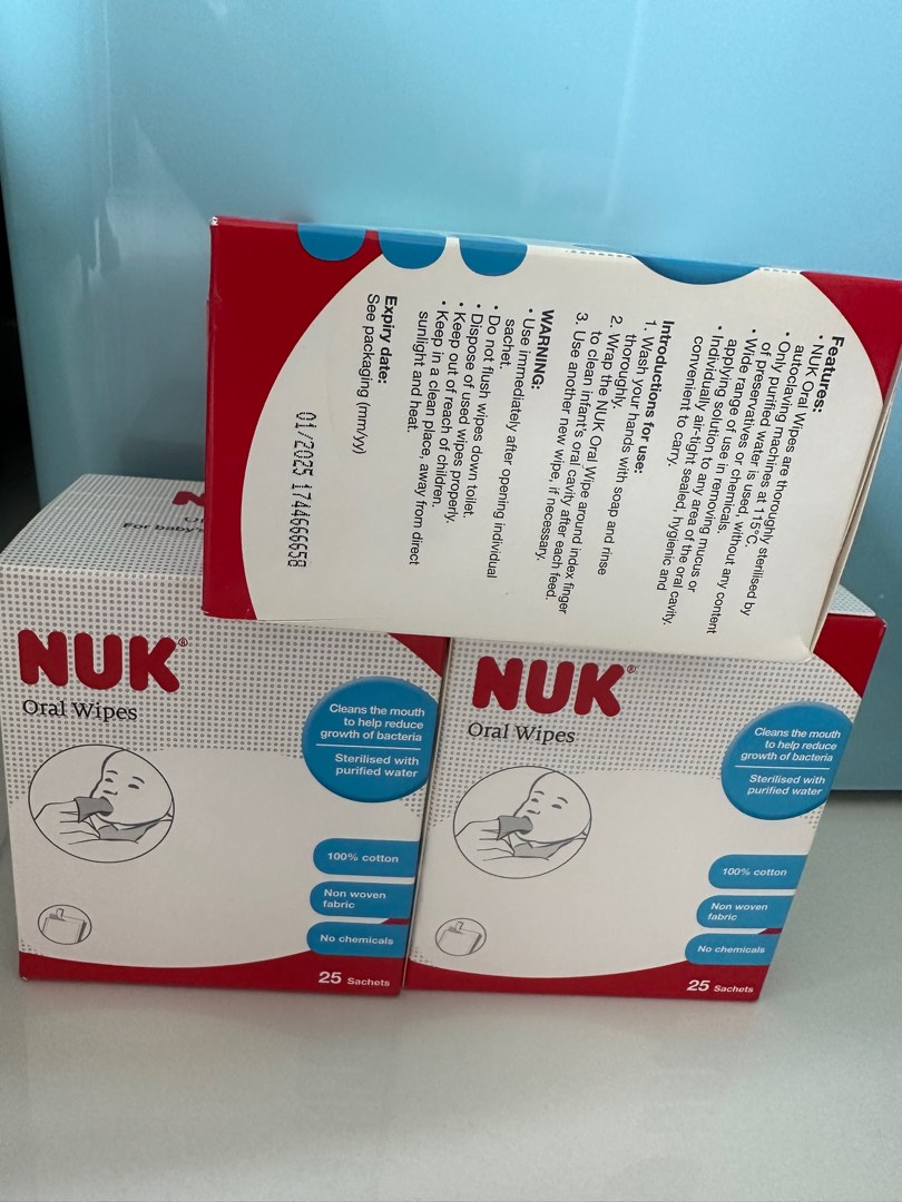 Nuk mouth wipes sale