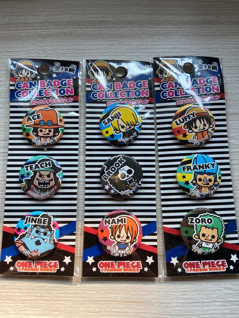 Original Anime ONE PIECE / Perona Metal Pin Badge Collectible Rare