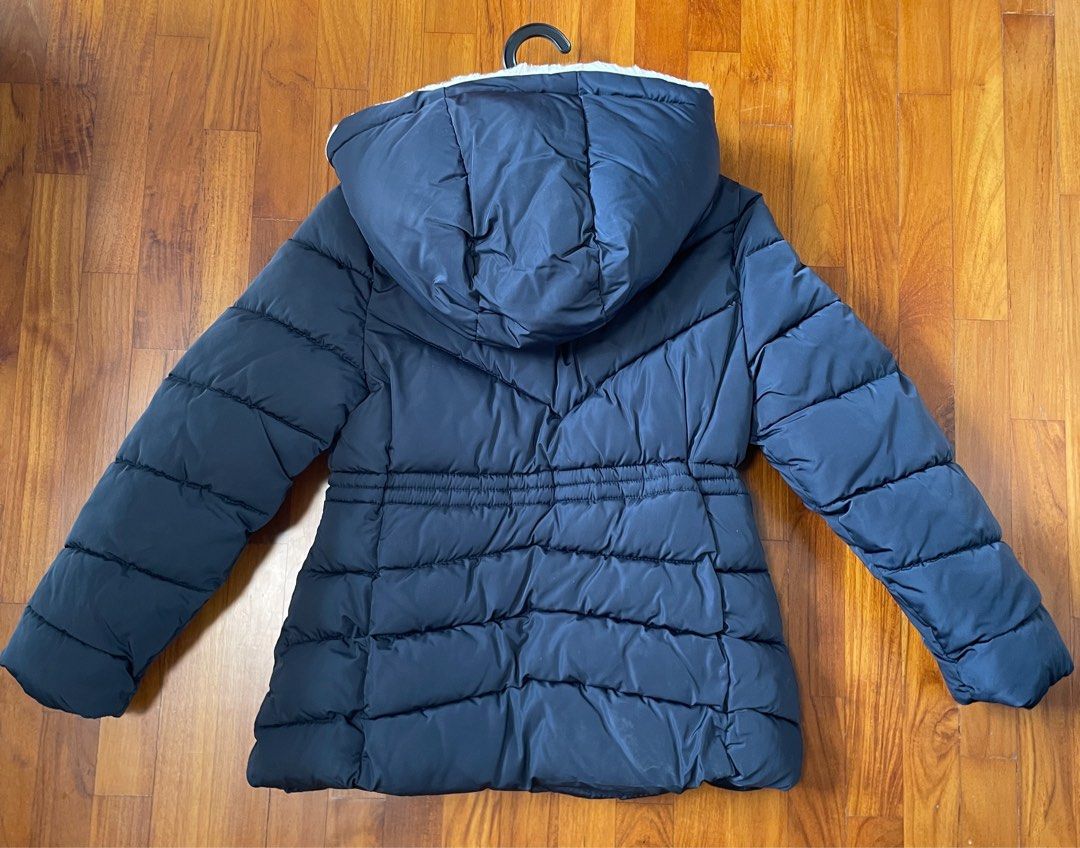 CAN NEGO Zara Kids Girls Winter Puffer Jacket