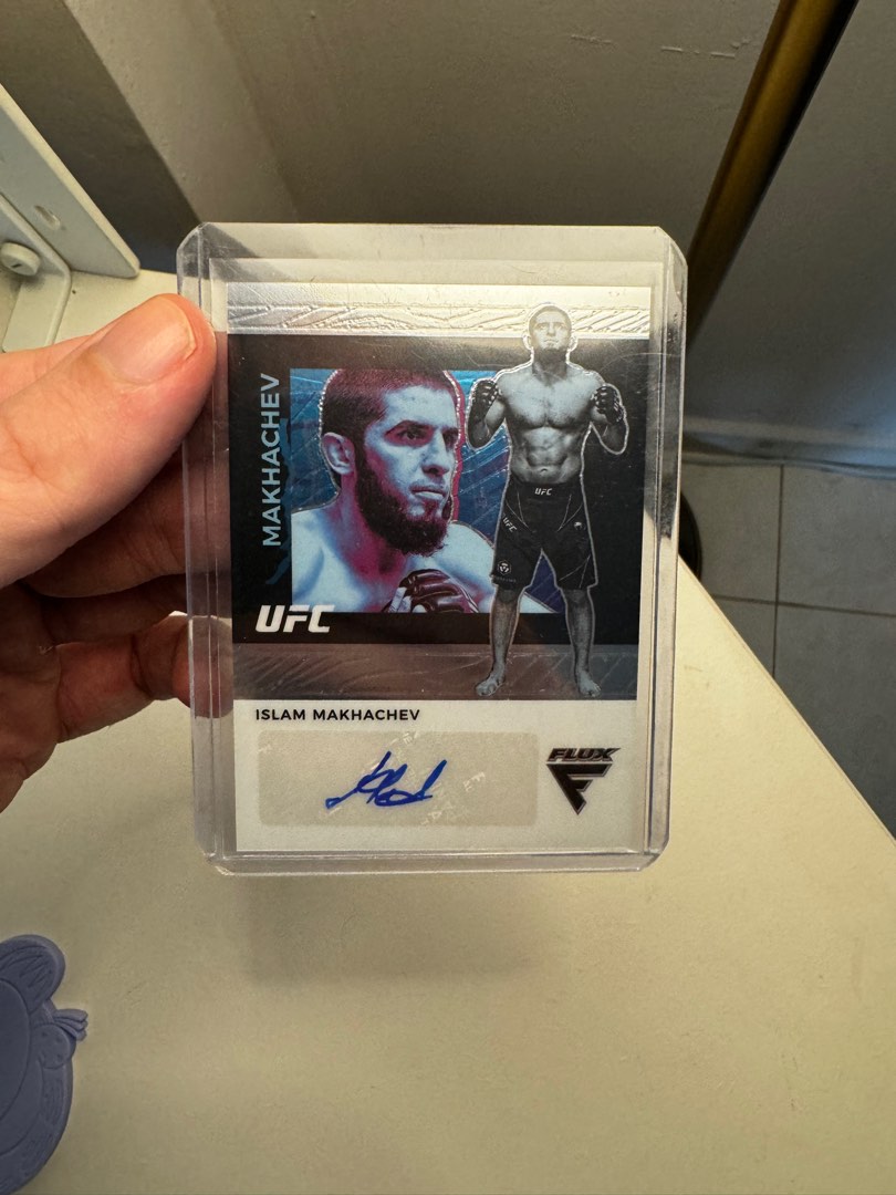 panini ufc cards (immaculate, flux, first set) khabib and Islam