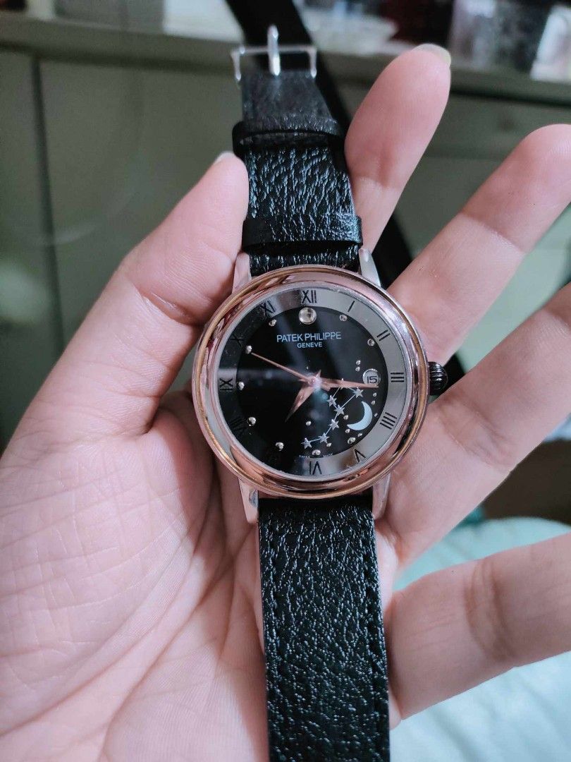 Patek Philippe Automatic watch Japan movt Women s Fashion