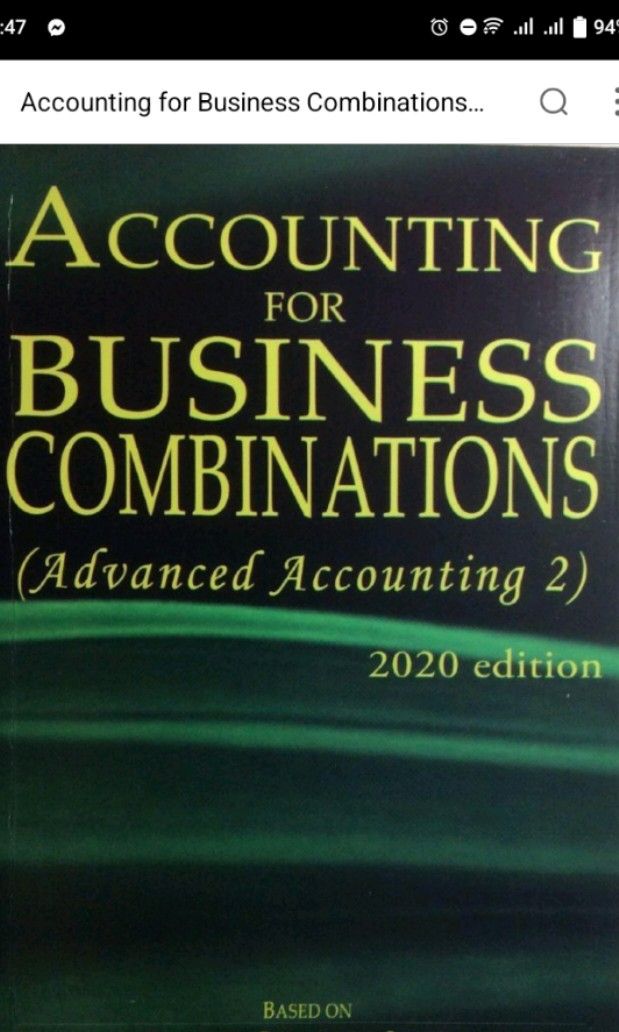 PDF ACCOUNTING FOR BUSINESS COMBINATION BY MILLAN 2020 EDITION, Hobbies
