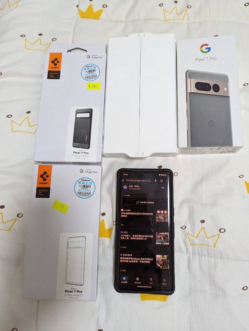 Pixel 7 Pro 128 GB Hazel UK version., 手提電話, 手機, Android 安卓