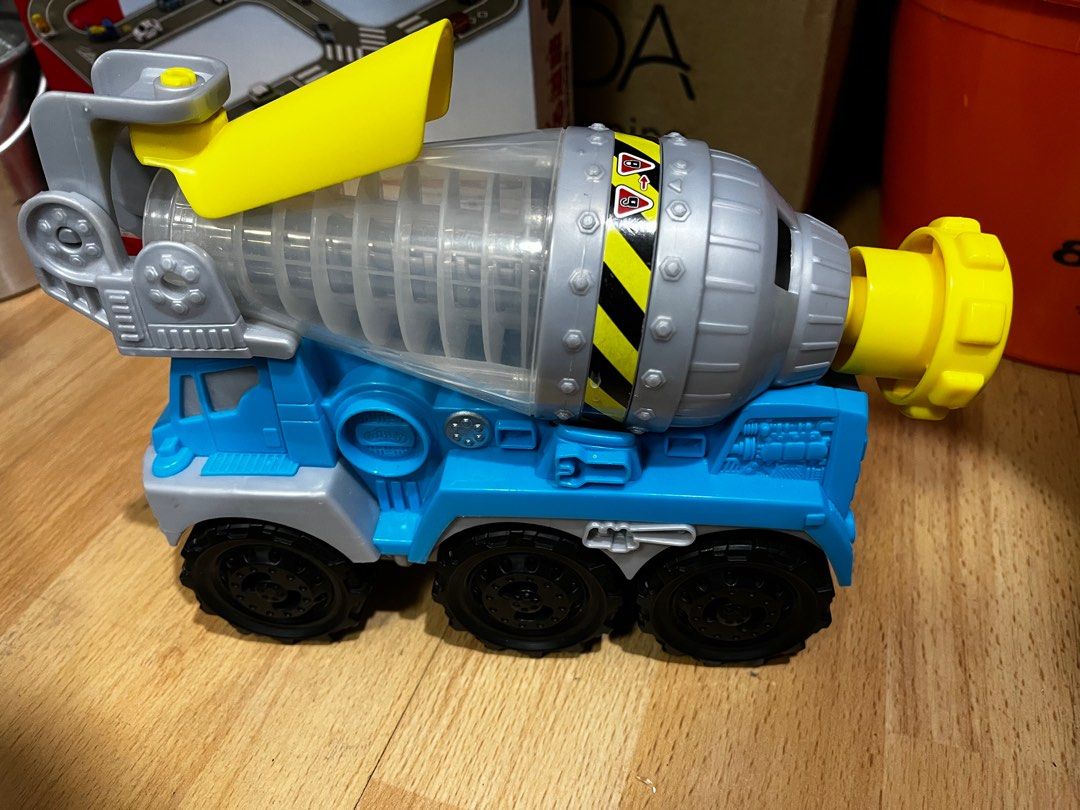 For Toddlers Play-Doh Wheels Construction CRANE FORKLIFT Play