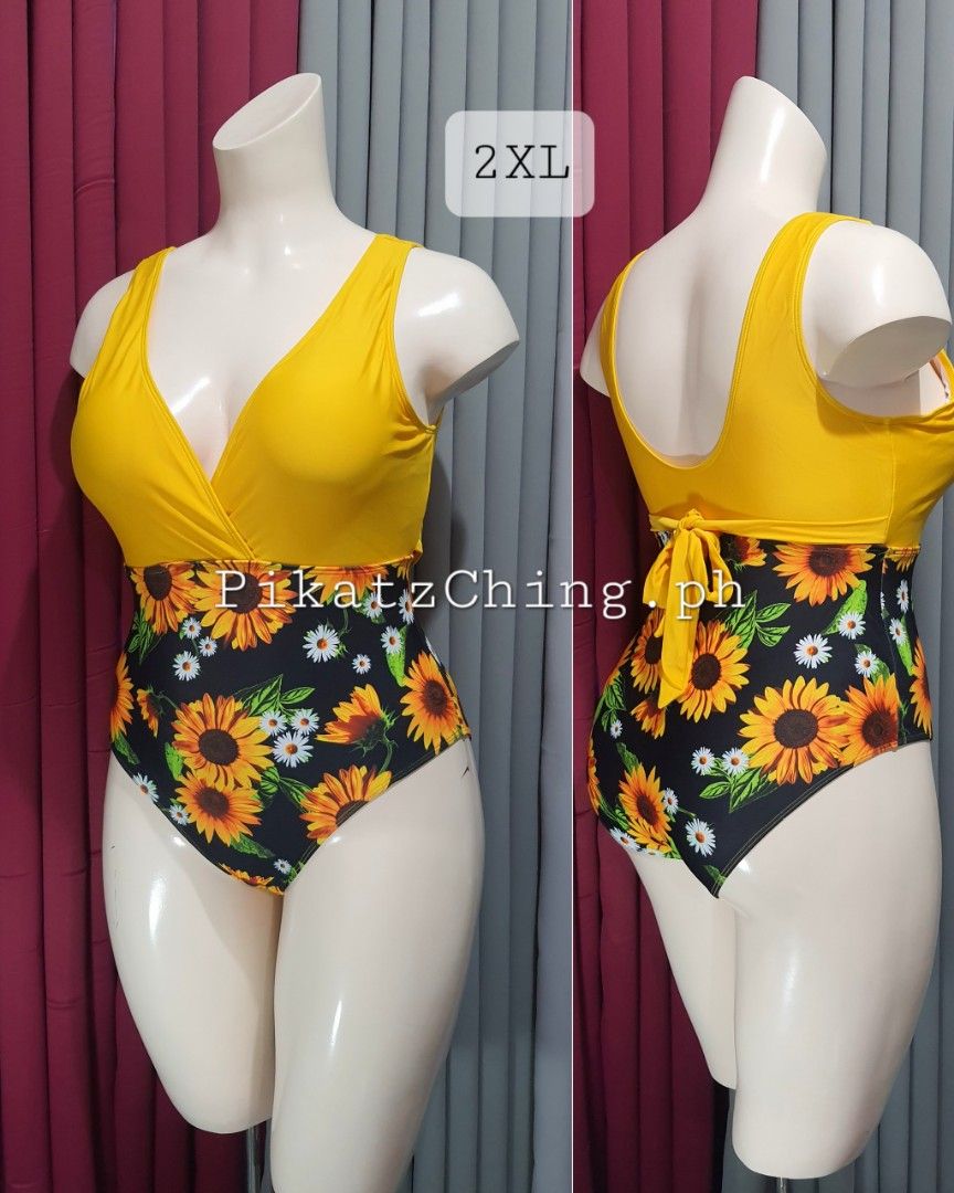 SHEIN Swim BAE Plus Sheer Mesh Tankini Set Halter Triangle Top & High  Waisted Bottom & Cover Up Dress 3 Piece Bathing Suit