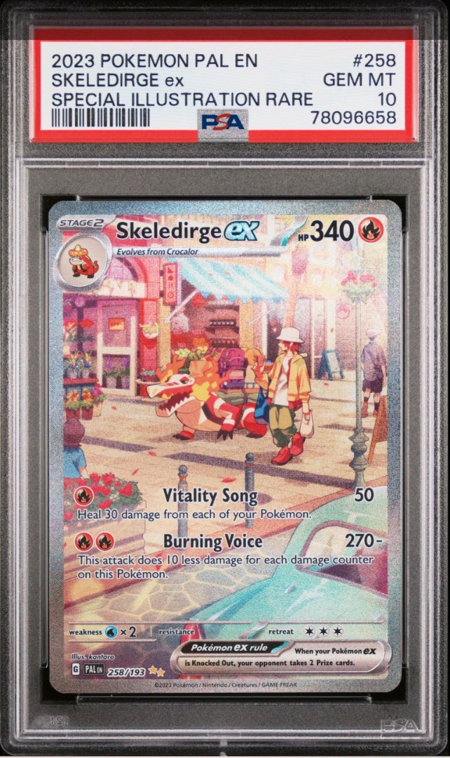 Skeledirge Ex Paldea Evolved 258 Englisch