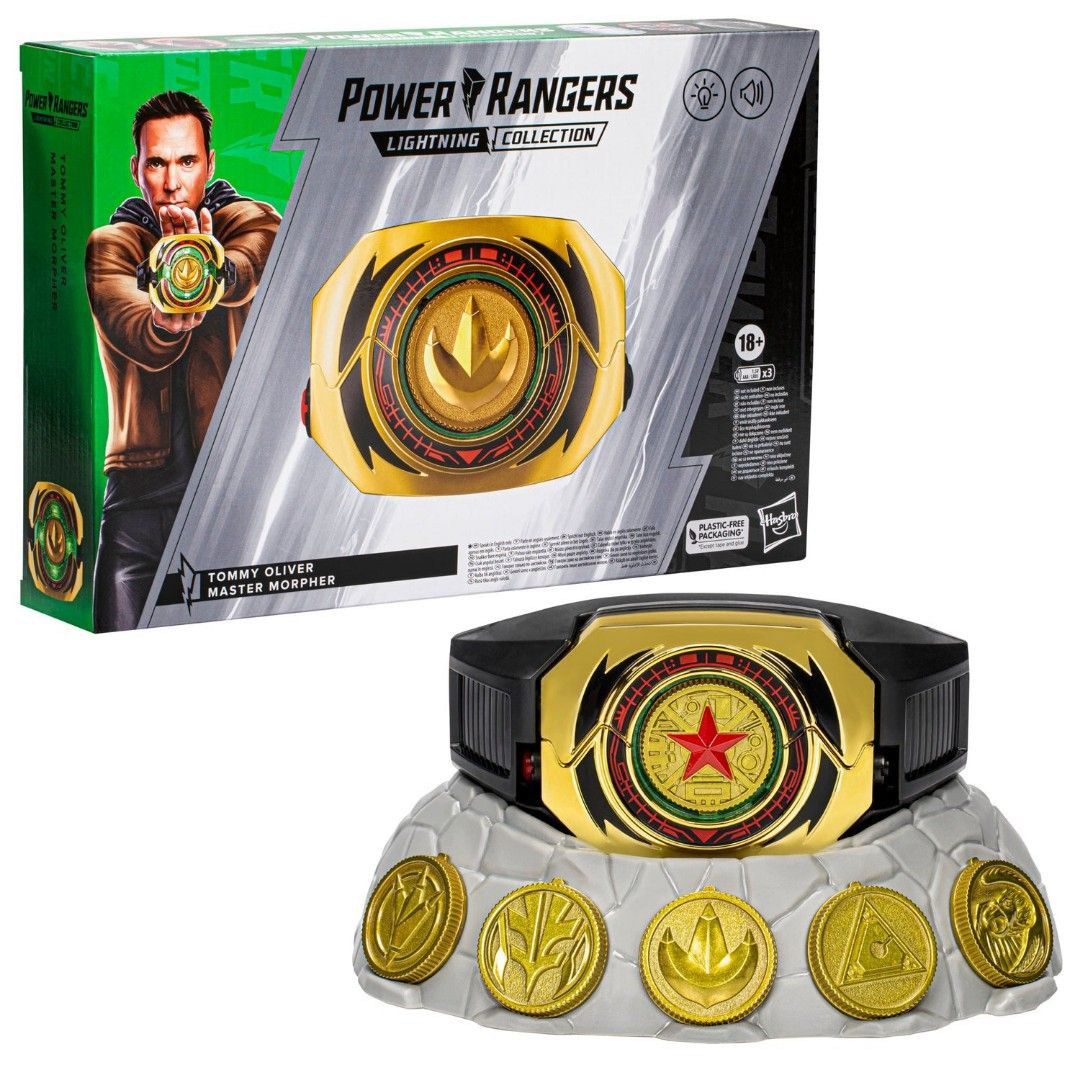 BNIB Power rangers lighting collection master morpher, Hobbies & Toys