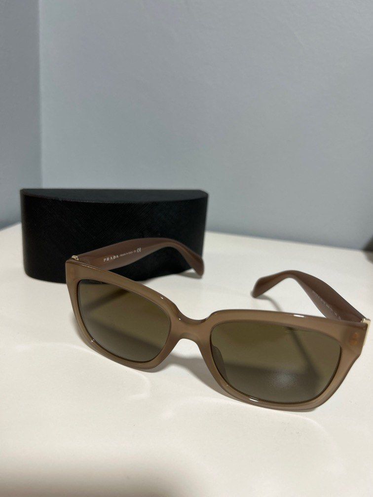 brown prada sunglasses women