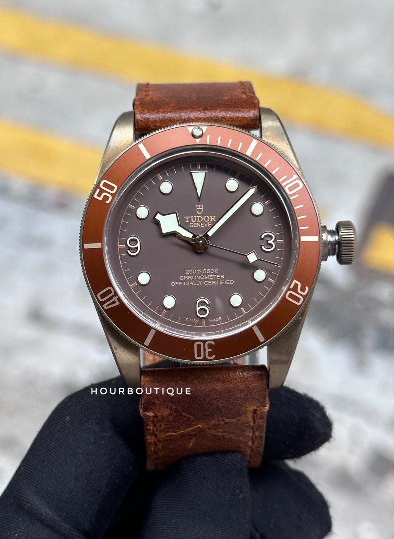 Pre Owned Tudor Black Bay Bronze Brown Dial Discontinued Model