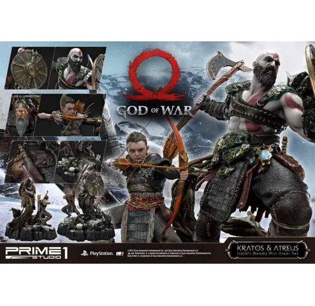 Prime 1 Studio God of War Kratos & Atreus favorite Ivaldi's Deadly Mist