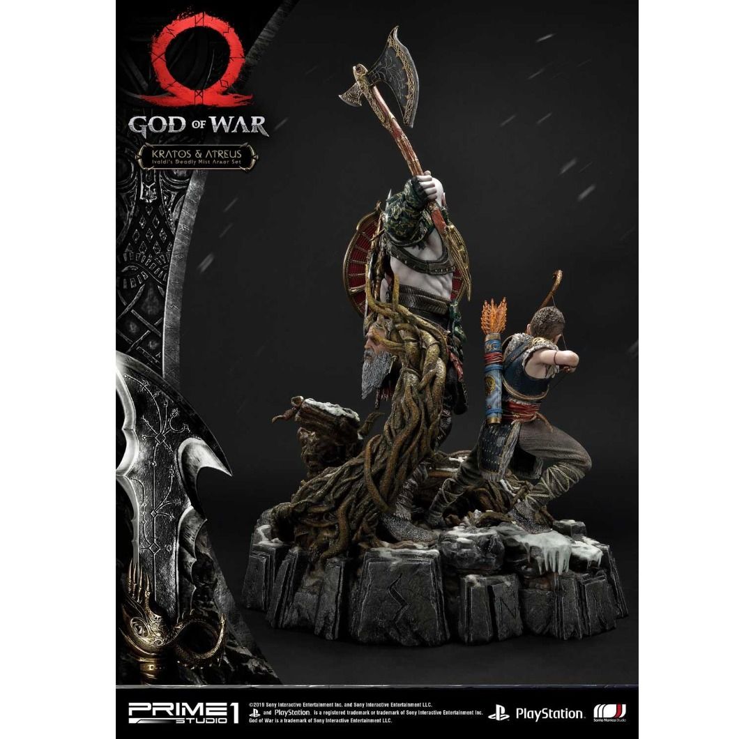 Prime 1 Studio God of War Kratos & Atreus favorite Ivaldi's Deadly Mist