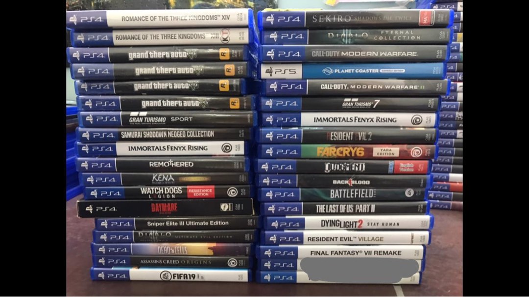 Sell my ps4 deals games