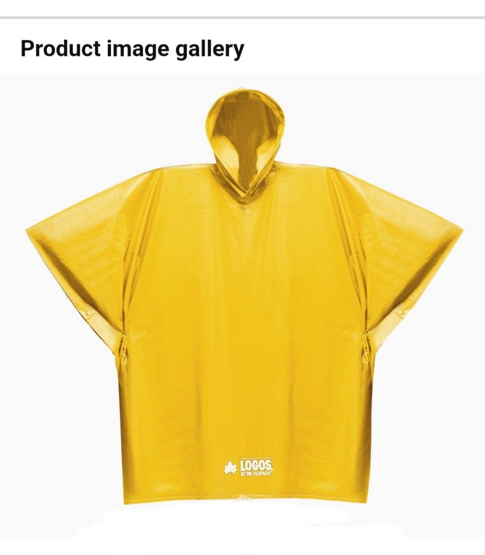 Rain coat LOGOS, Sports Equipment, Hiking & Camping on Carousell