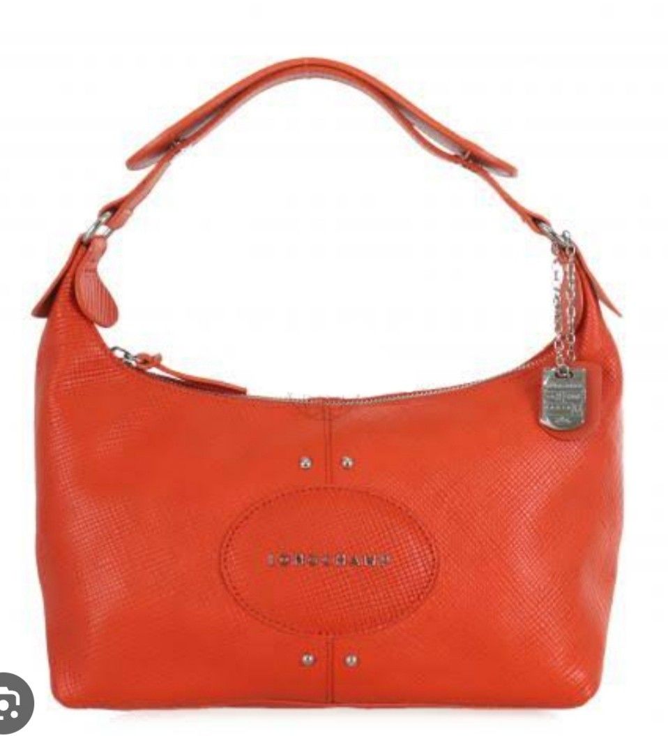 Sell Longchamp Quadri Hobo Bag - Red