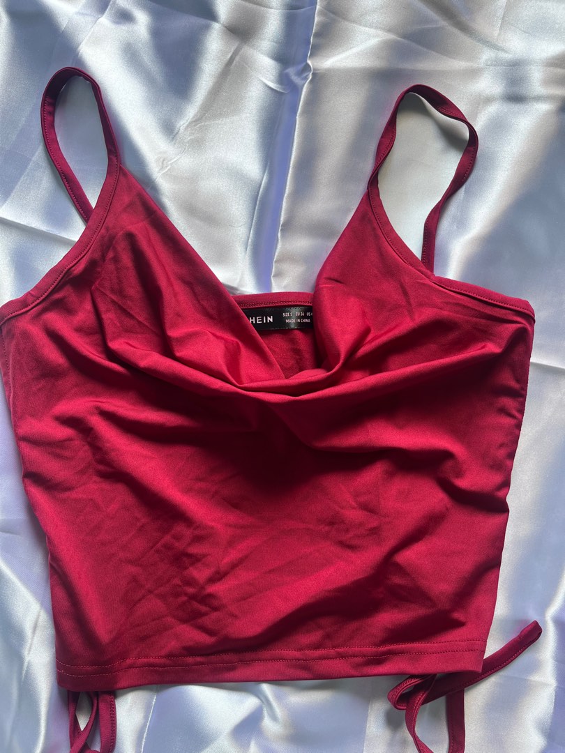 Retro Red - Cowl Neck Top main image 0