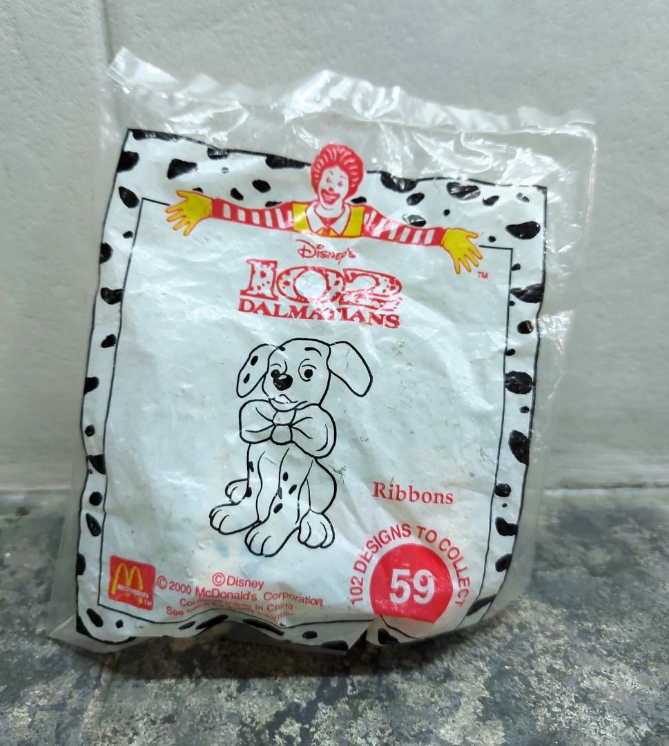 102 Dalmatians Happy Meal Toy Series